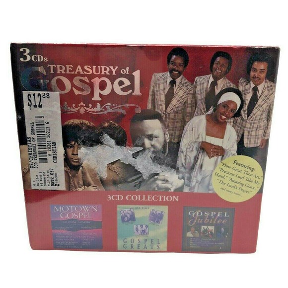 Unbranded Other - Treasury of Gospel CDs Set Lot 3 NEW Sealed Motown Gospels Gospel Greats Jubilee